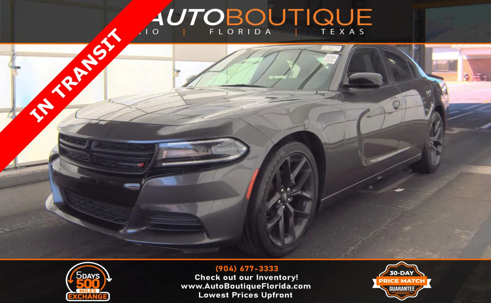 Gray 2021 Dodge Charger SXT for sale in Jacksonville, FL