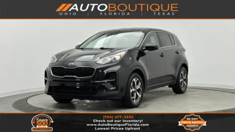 Black 2021 Kia Sportage LX for sale in Jacksonville, FL