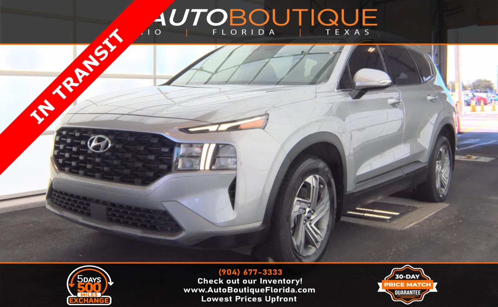 Silver 2023 Hyundai Santa Fe SEL for sale in Jacksonville, FL