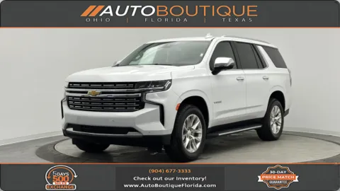 White 2023 Chevrolet Tahoe Premier for sale in Jacksonville, FL