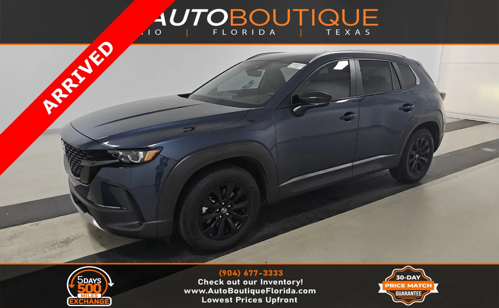 Blue 2023 Mazda CX-50 2.5 S Preferred Plus Package for sale in Jacksonville, FL