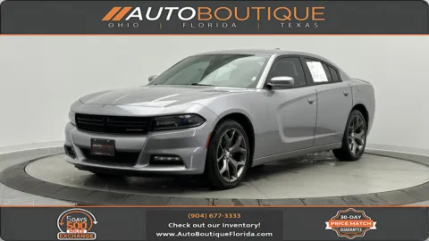 Silver 2016 Dodge Charger SXT for sale in Jacksonville, FL