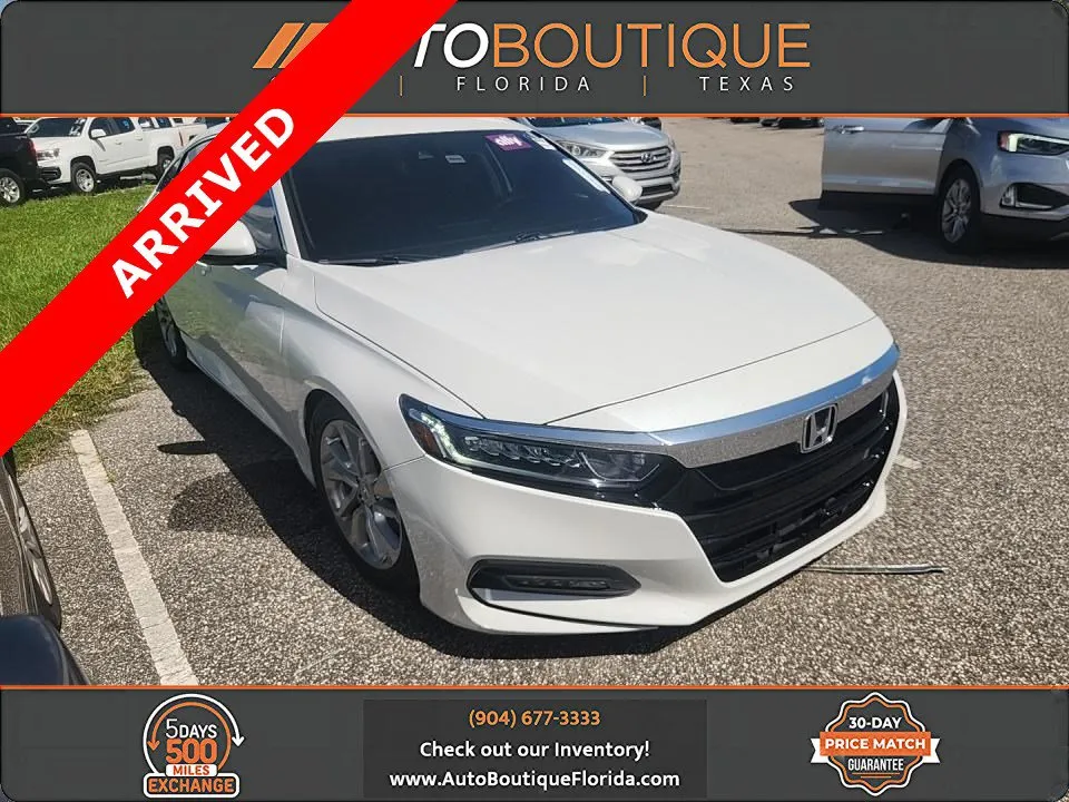 White 2020 Honda Accord Sedan LX for sale in Jacksonville, FL