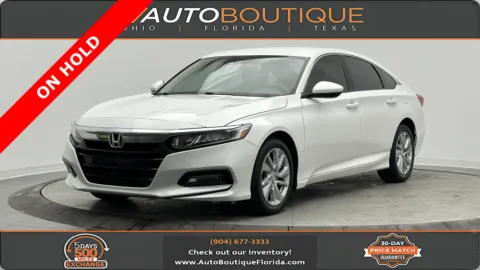 White 2020 Honda Accord Sedan LX for sale in Jacksonville, FL