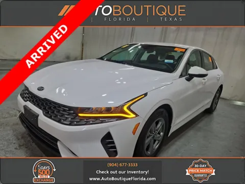White 2021 Kia K5 LXS for sale in Jacksonville, FL