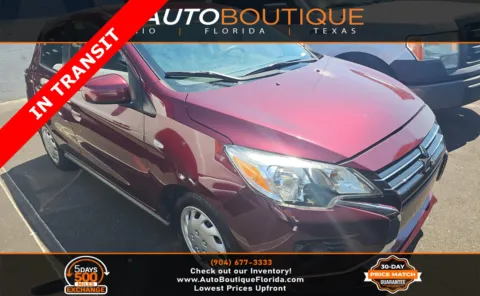 Blue 2022 Mitsubishi Mirage ES for sale in Jacksonville, FL