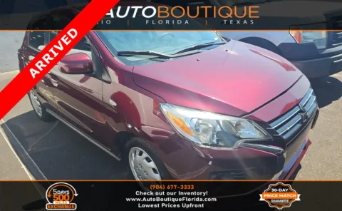 Blue 2022 Mitsubishi Mirage ES for sale in Jacksonville, FL