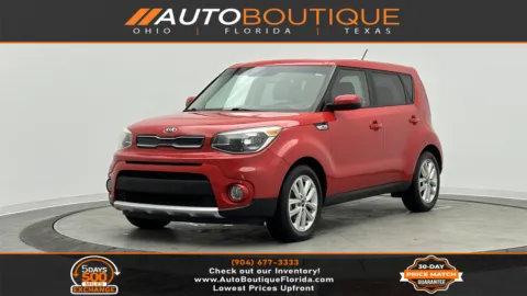 Red 2018 Kia Soul + for sale in Jacksonville, FL