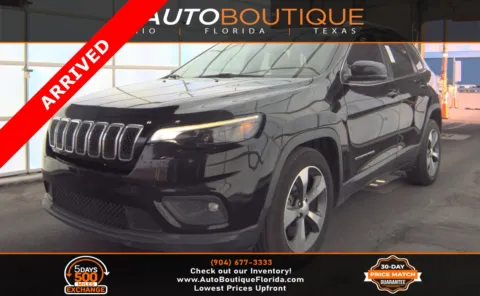 Black 2019 Jeep Cherokee Limited for sale in Jacksonville, FL