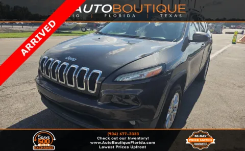 Gray 2016 Jeep Cherokee Latitude for sale in Jacksonville, FL