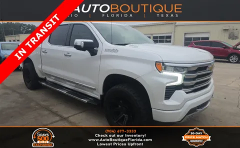 White 2023 Chevrolet Silverado 1500 High Country for sale in Jacksonville, FL