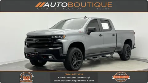 Gray 2021 Chevrolet Silverado 1500 LT Trail Boss for sale in Jacksonville, FL