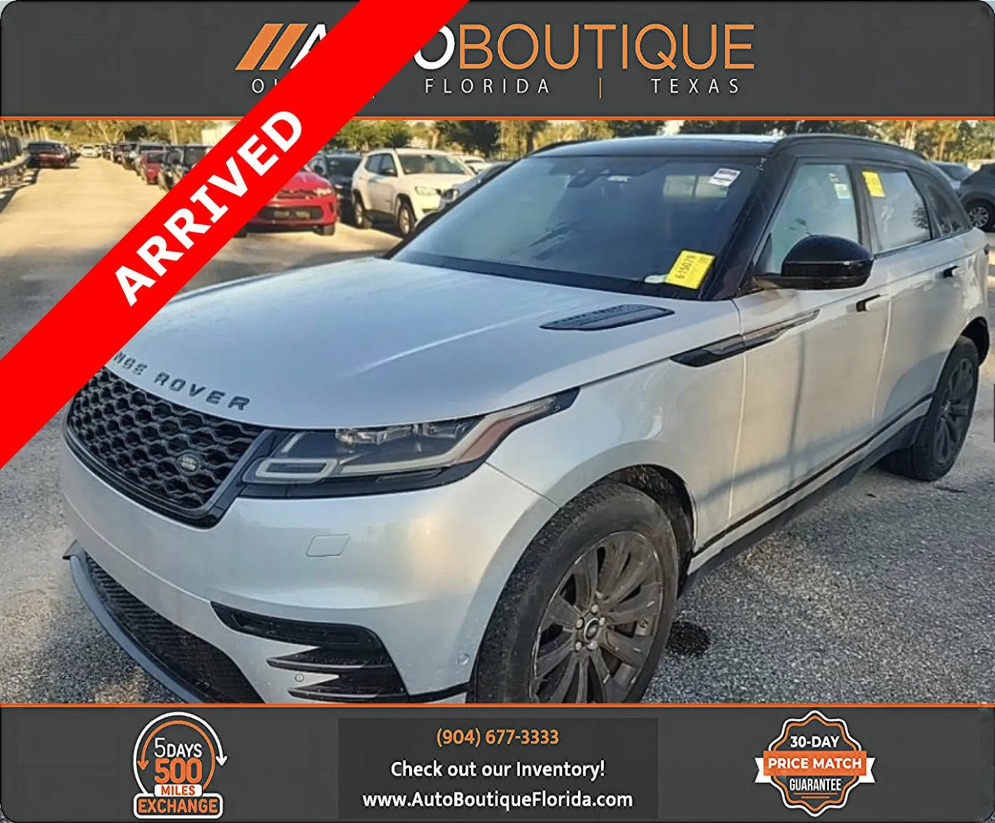Silver 2018 Land Rover Range Rover Velar R-Dynamic SE for sale in Jacksonville, FL