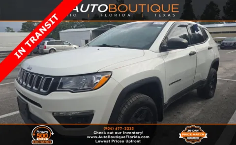 White 2020 Jeep Compass Sport for sale in Jacksonville, FL
