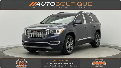 Blue 2018 GMC Acadia Denali for sale in Jacksonville, FL