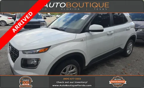 White 2021 Hyundai Venue SE for sale in Jacksonville, FL