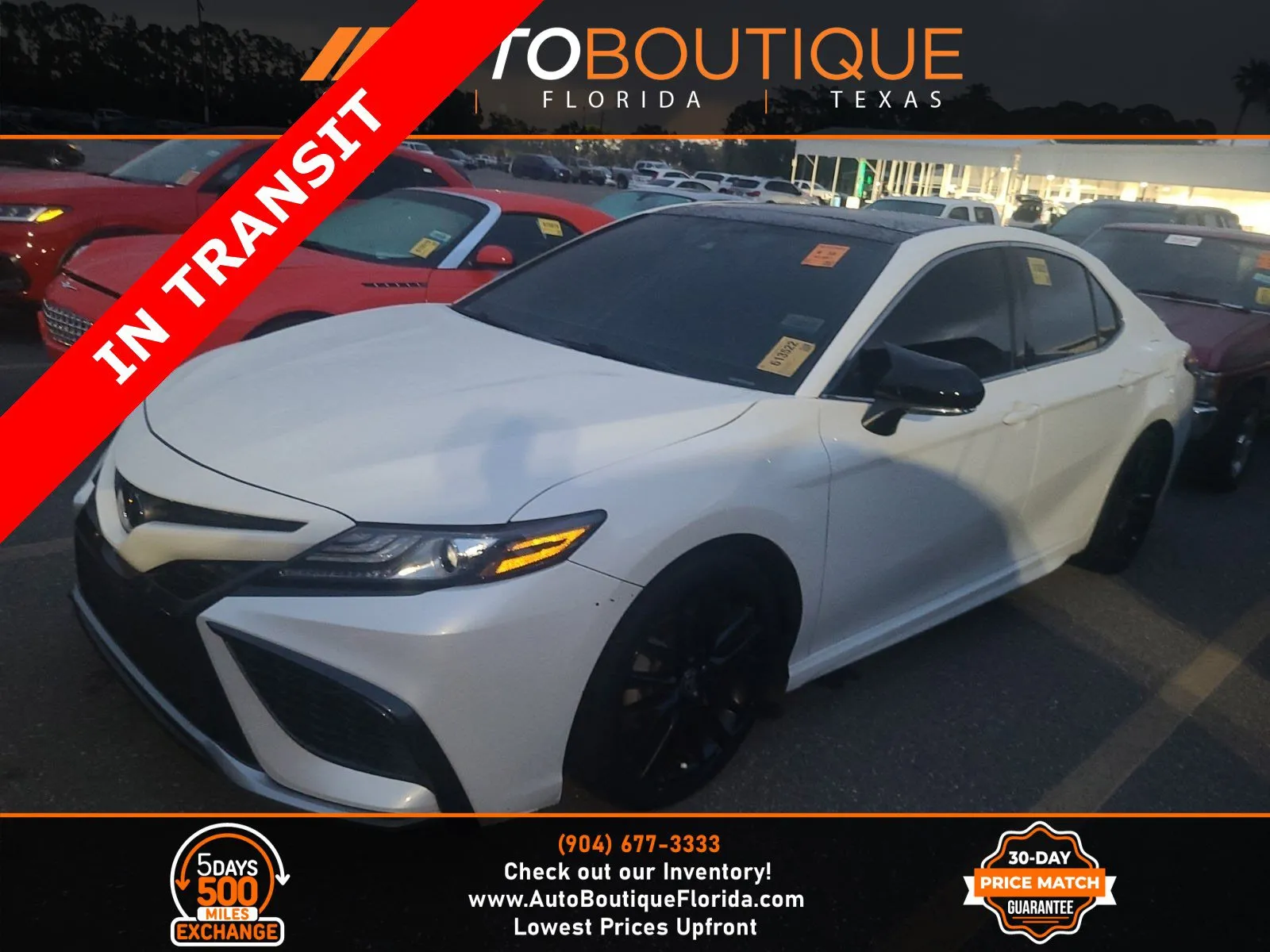 Black 2022 Toyota Camry XSE for sale in Jacksonville, FL