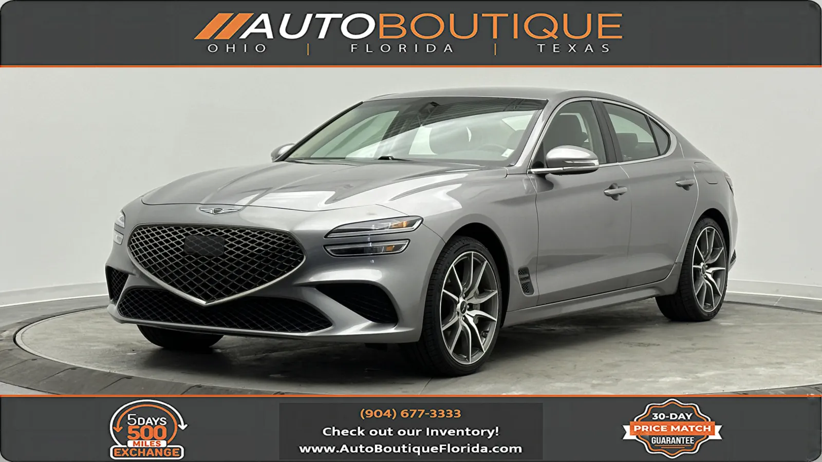 Silver 2025 Genesis G70 2.5T for sale in Jacksonville, FL