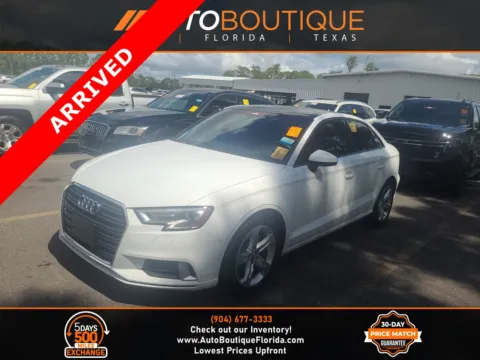 White 2018 Audi A3 Sedan Premium for sale in Jacksonville, FL