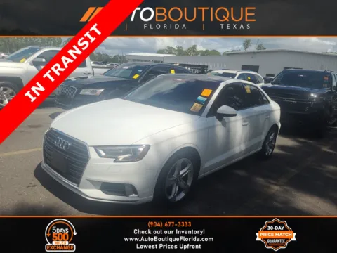 White 2018 Audi A3 Sedan Premium for sale in Jacksonville, FL