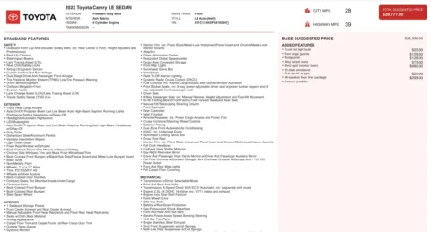 More photos of 2023 Toyota Camry LE at Auto Boutique Florida, FL