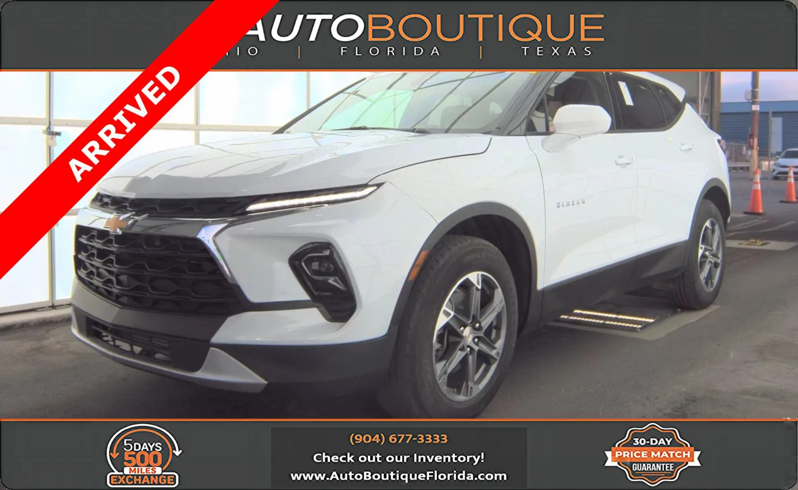 White 2025 Chevrolet Blazer LT for sale in Jacksonville, FL