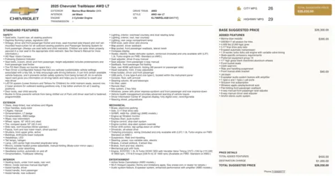 More photos of 2025 Chevrolet Trailblazer LT at Auto Boutique Florida, FL