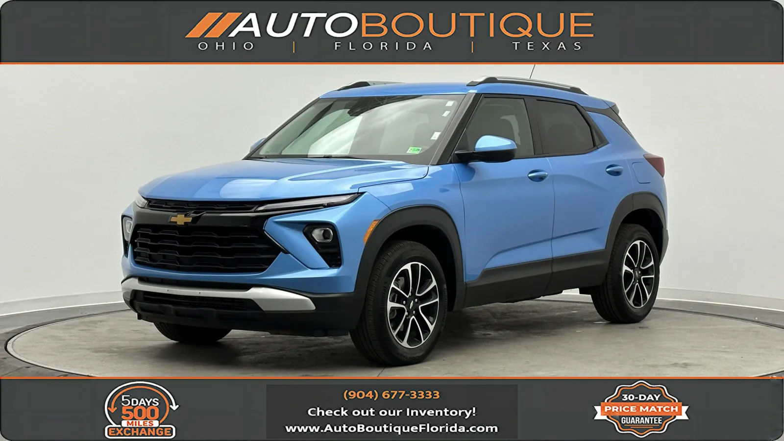 Blue 2025 Chevrolet Trailblazer LT for sale in Jacksonville, FL