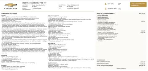 More photos of 2023 Chevrolet Malibu LT at Auto Boutique Florida, FL