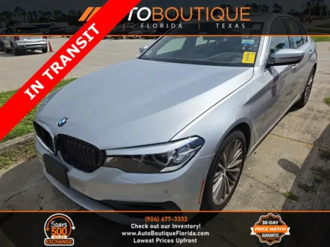 Silver 2020 BMW 5 Series 540i xDrive for sale in Jacksonville, FL