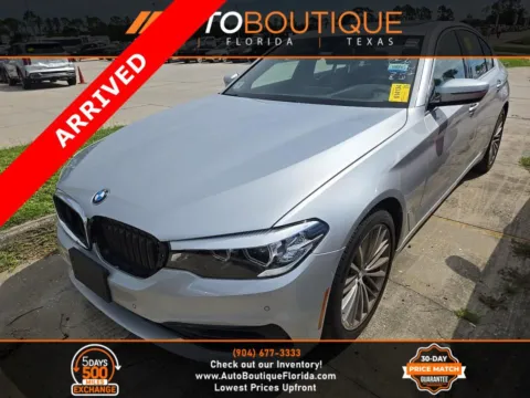 Silver 2020 BMW 5 Series 540i xDrive for sale in Jacksonville, FL