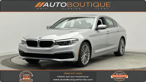 Silver 2020 BMW 5 Series 540i xDrive for sale in Jacksonville, FL