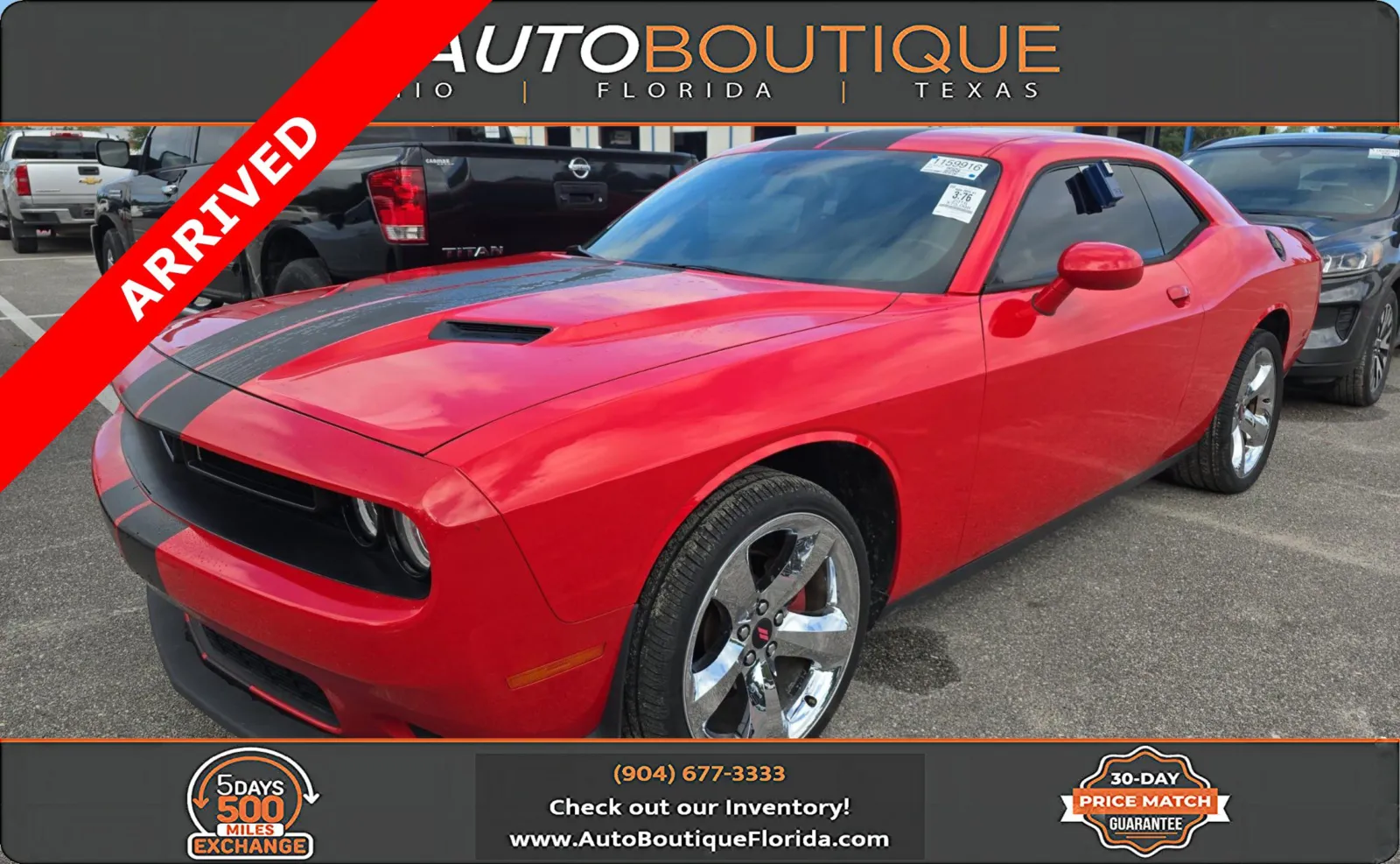 2016 Dodge Challenger SXT for sale in Jacksonville, FL