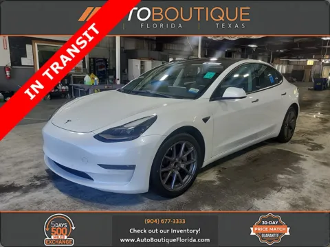White 2021 Tesla Model 3 Standard Range Plus for sale in Jacksonville, FL