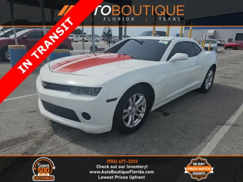 White 2014 Chevrolet Camaro LT for sale in Jacksonville, FL