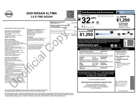 More photos of 2020 Nissan Altima 2.5 S at Auto Boutique Florida, FL