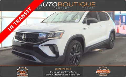 White 2022 Volkswagen Taos S for sale in Jacksonville, FL