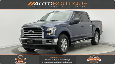 Blue 2017 Ford F-150 XLT for sale in Jacksonville, FL