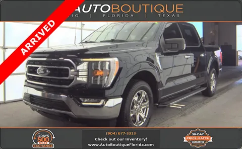 Black 2021 Ford F-150 XLT for sale in Jacksonville, FL