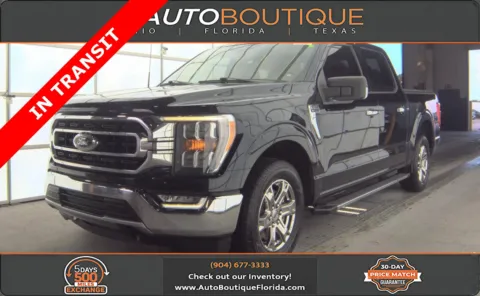 Black 2021 Ford F-150 XLT for sale in Jacksonville, FL