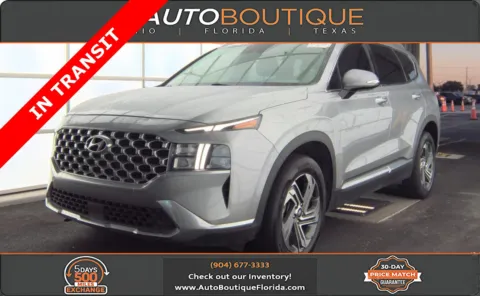 Silver 2021 Hyundai Santa Fe SEL for sale in Jacksonville, FL