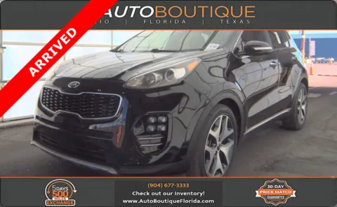 Black 2019 Kia Sportage SX Turbo for sale in Jacksonville, FL