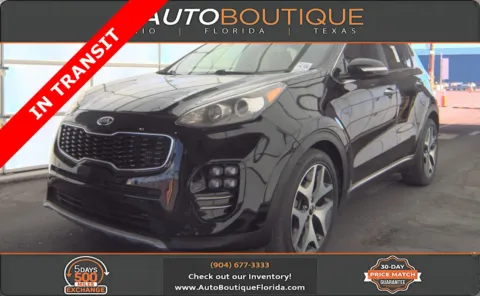 Black 2019 Kia Sportage SX Turbo for sale in Jacksonville, FL
