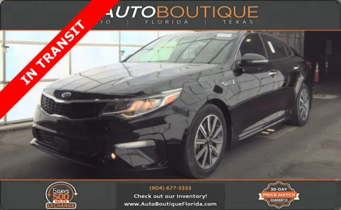 Black 2019 Kia Optima EX for sale in Jacksonville, FL