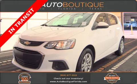 White 2020 Chevrolet Sonic LT for sale in Jacksonville, FL
