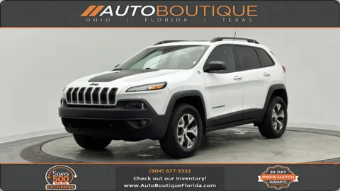 White 2018 Jeep Cherokee Trailhawk for sale in Jacksonville, FL