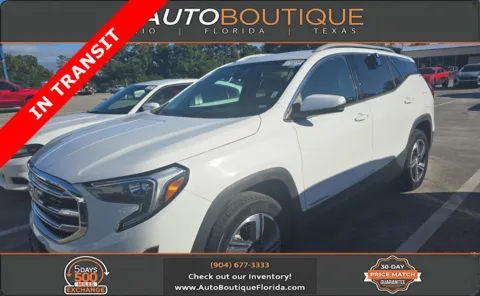 White 2021 GMC Terrain SLT for sale in Jacksonville, FL