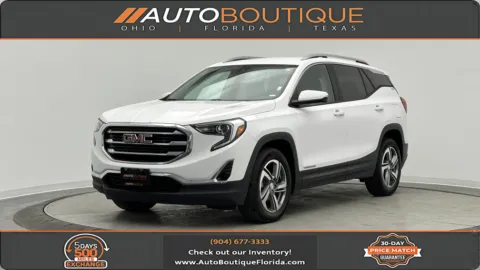 White 2021 GMC Terrain SLT for sale in Jacksonville, FL