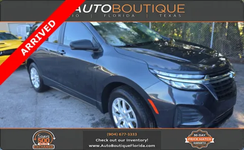 Gray 2022 Chevrolet Equinox LS for sale in Jacksonville, FL