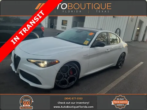 White 2022 Alfa Romeo Giulia Veloce for sale in Jacksonville, FL